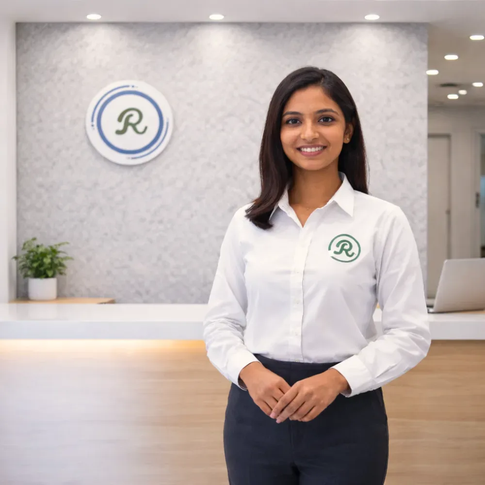 Remiva Pharma representative in a professional healthcare setting